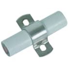 DEHN - Morsetto a cavalotto per conduttura HVI D 20mm con asole 6,5x8mm inox.