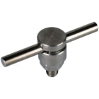 DEHN - Connettore in acciaio inossidabile per tubi da 6 a 10 mm.