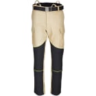 DEHN - Pantaloni di protezione contro archi elettrici APT con ginocchiere e bretelle, taglia 54 (XL) - APT 54.