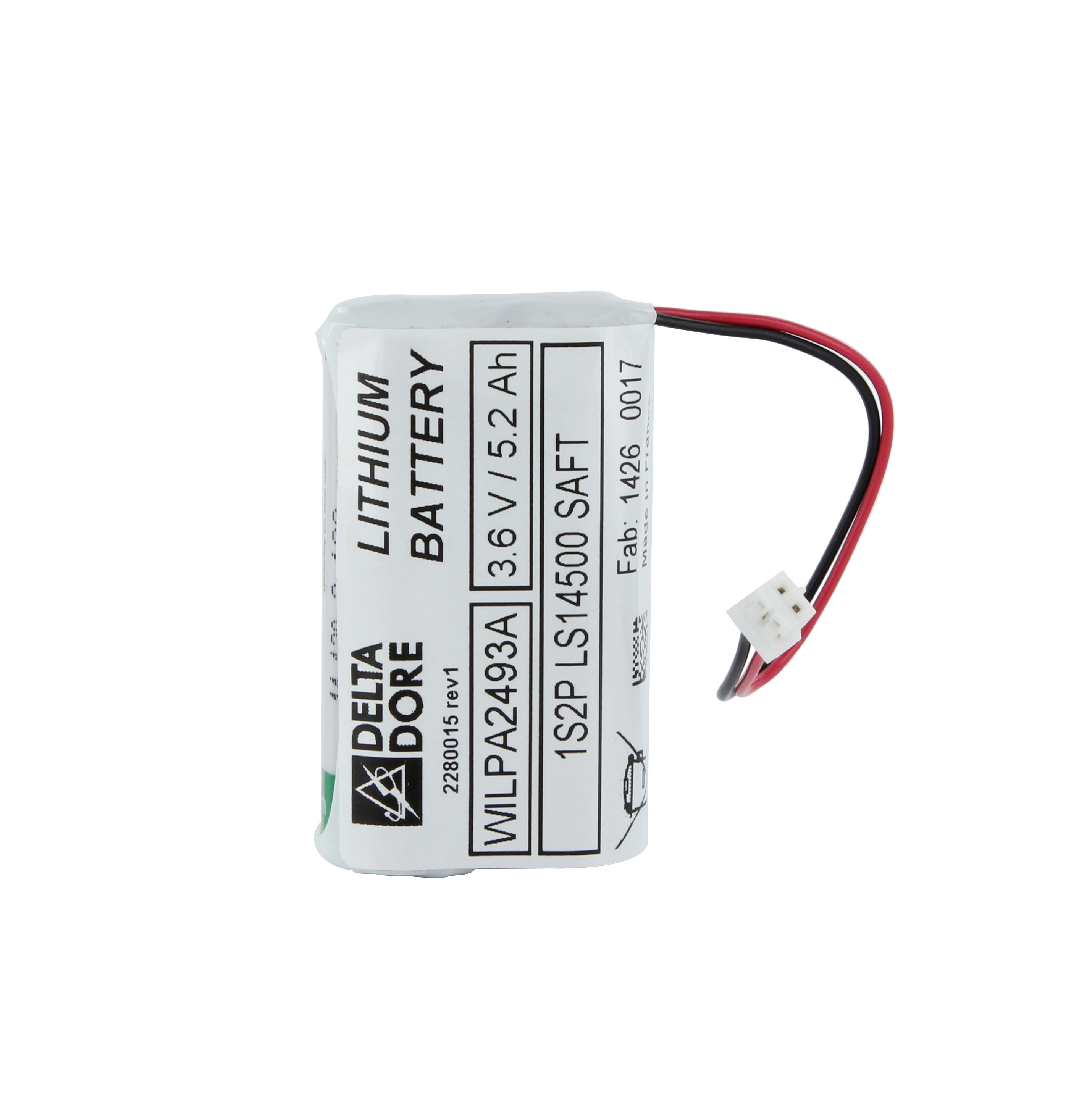 DELTA DORE - Blocco batterie al litio per TYXAL+ DME/DMBE/DMBD