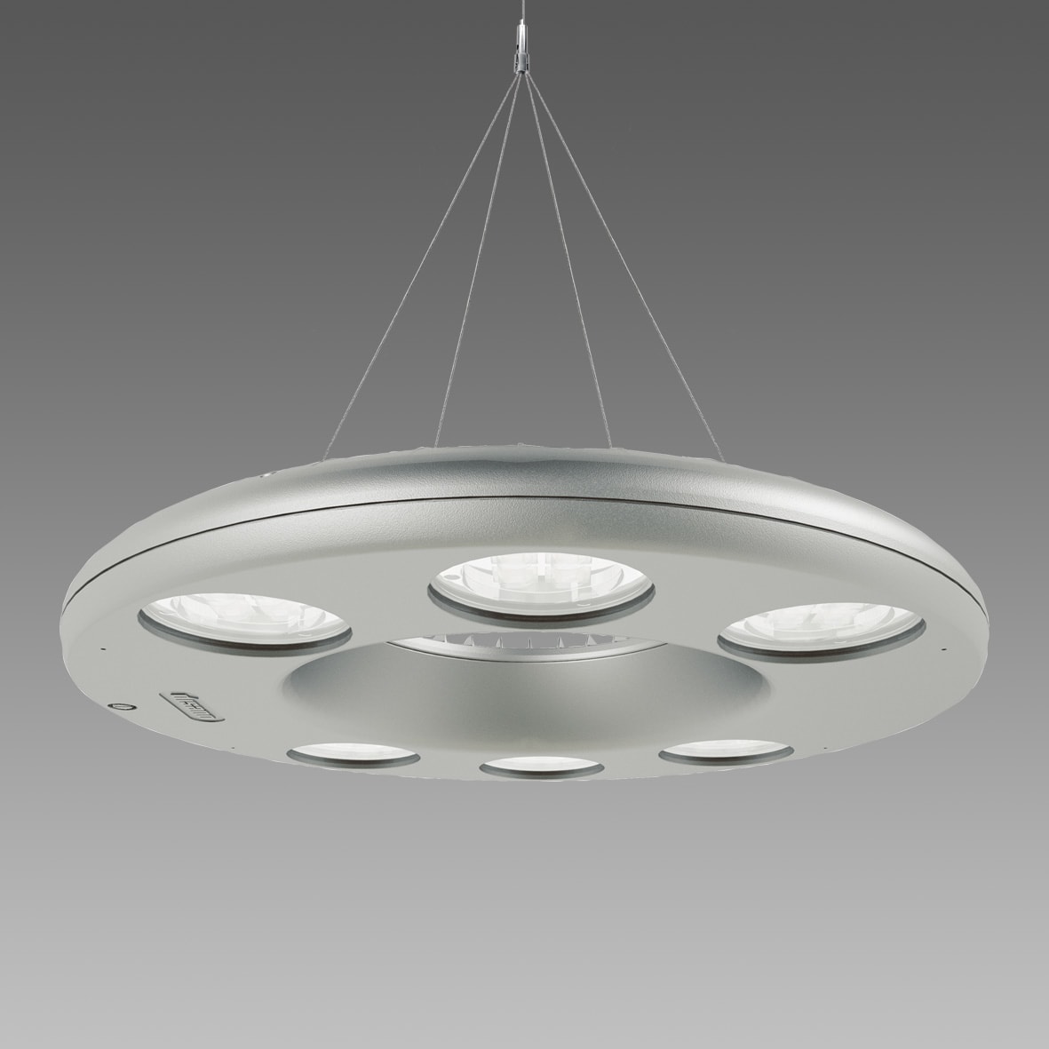 DISANO ILLUMINAZIONE - DISCO4 3333 LED 152W CLD GREY