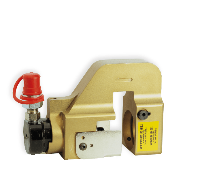 DKC EUROPE - Testa foracanale con punzoni M16-20-25-32-40, spessore massimo 1,2 mm