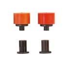 DKC EUROPE - Punzone femmina ad asola per barre, dimensioni 17,5 x 22 mm