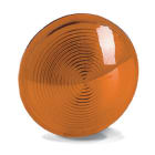 DKC EUROPE - Acc. per Serie SCB - Lente in resina acrilica colorata per segnalatori semaforici 2 luci, arancio