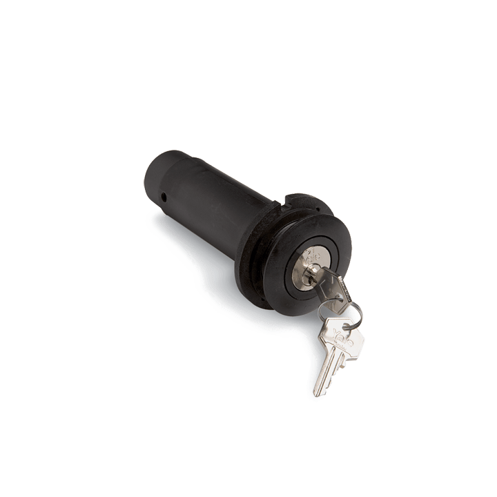 DKC EUROPE - Acc. Serie CV-BV - Bussolotto portachiavi termoplastico, x foro diam. 35 mm, cilindretto con cfr Y12