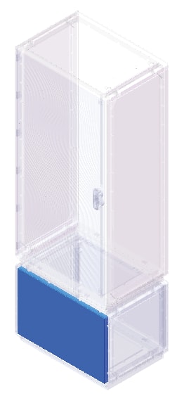DKC EUROPE - Acc. per Serie GRAFI 5 - Kit pannello frontale vano zoccolo + traversa, altezza 580 mm
