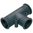 DKC EUROPE - Raccordo di distribuzione a T in TPE, IP68, nero, AD18,5-18,5-18,5