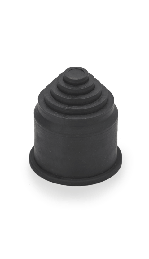DKC EUROPE - Testacanna in TPE, dimensioni 1-10 mm, nero, AD13