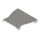 DKC EUROPE - C5 Coperchio  Riduzione  centrale 150x100 Mandorlato  sp 3+2  AL