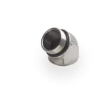 DKC EUROPE - Raccordo metallico stampato curvo a 45° per tubo flessibile, filetto M 16x1,5