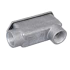DKC EUROPE - Scatola di infilaggio in alluminio, 2 vie una in basso, filettatura GAS 2" 1/2, IP65