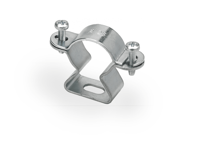 DKC EUROPE - Collare fissatubo in acciaio INOX AISI 304, per tubo diam. 16-19,5 mm / 3/8"