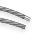 DKC EUROPE - Tubo flessibile metallico, rivestito in PVC aspirato, aggraf. rinforz., D 20,5x24,5 mm, AD21, nero