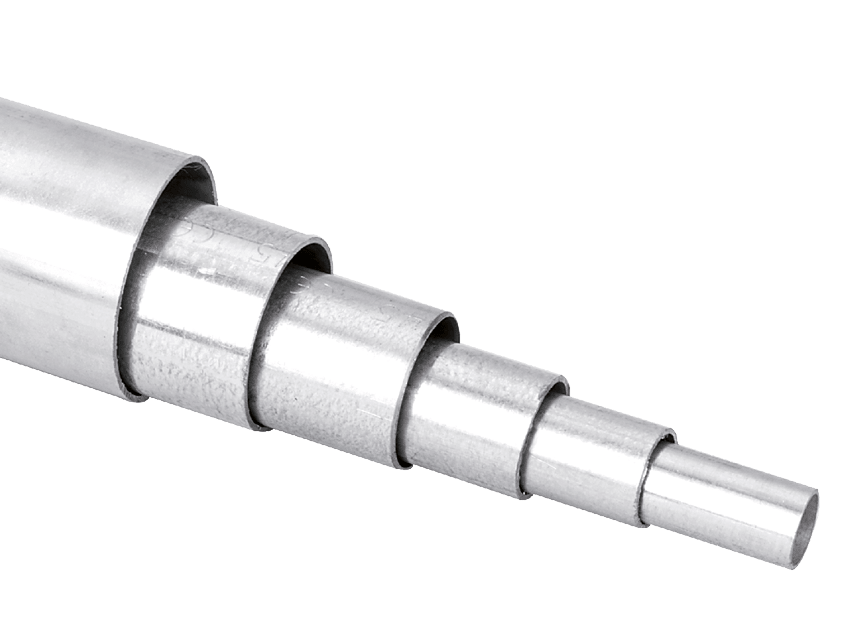 DKC EUROPE - Tubo rigido in acciaio INOX AISI 316L, dimensioni 16 x 1 x 4000 mm