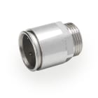 DKC EUROPE - Raccordo a innesto rapido tubo-scatola in ottone ATEX, diam. 25 mm, filetto m. M25x1,5 mm, IP67