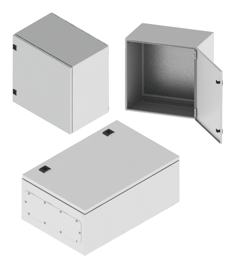 DKC EUROPE - Cassa serie CE con pannello di cablaggio, dimensioni 1400 x 600 x 300 mm (AxLxP)
