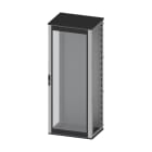 DKC EUROPE - Armadio componibile CQE, dimensioni 1800 x 600 x 800 mm (AxLxP), porta serigrafata