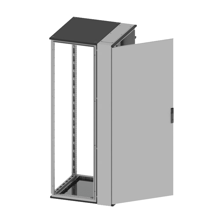 DKC EUROPE - Vano cavi con apertura laterale per CQE, dimensioni 2000 x 200 x 500 mm (AxLxP)