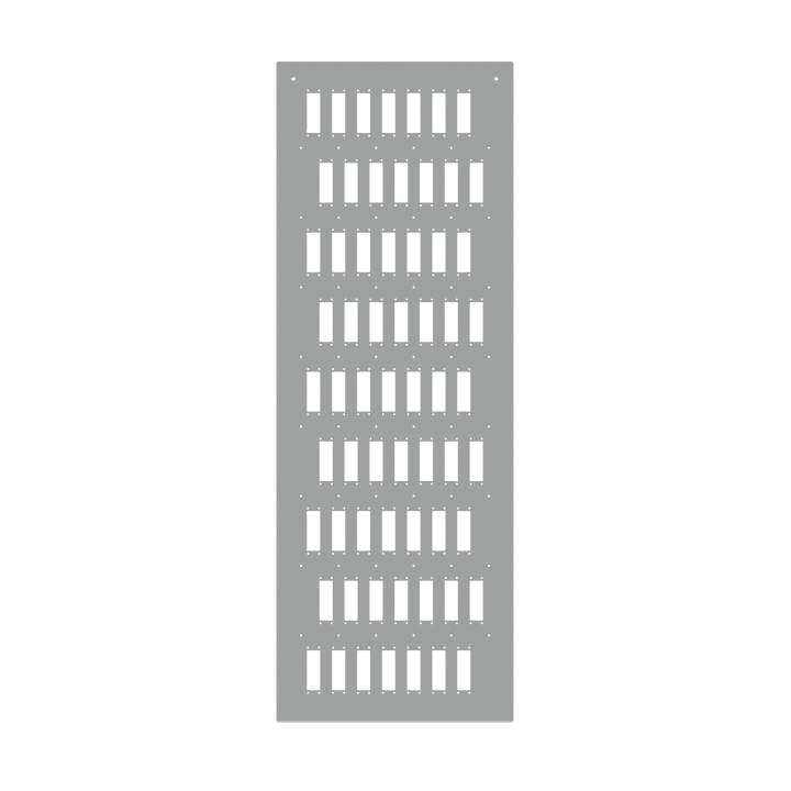 DKC EUROPE - Pannello porta connettori per armadi CQE, dimensioni 2000 x 500 mm (AxL)