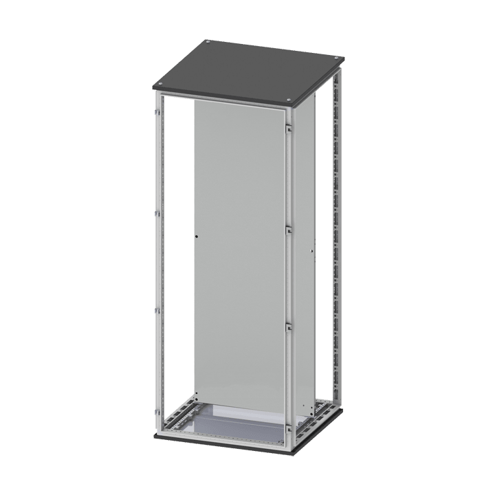 DKC EUROPE - Pannello di cablaggio a inserimento frontale per armadi CQE e CAE, dimensioni 2000 x 600 mm (AxL)