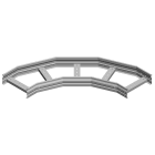 DKC EUROPE - W5 Curva piana 90° 500x100 R6 sp 1.2 IX4