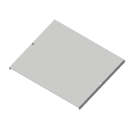 DKC EUROPE - W5 Coperchio  Curva Salita 45° base 600 R6 sp 1 IX4