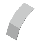 DKC EUROPE - W5 Coperchio  Curva Discesa 90° base 500 R6 sp 1 HDZ