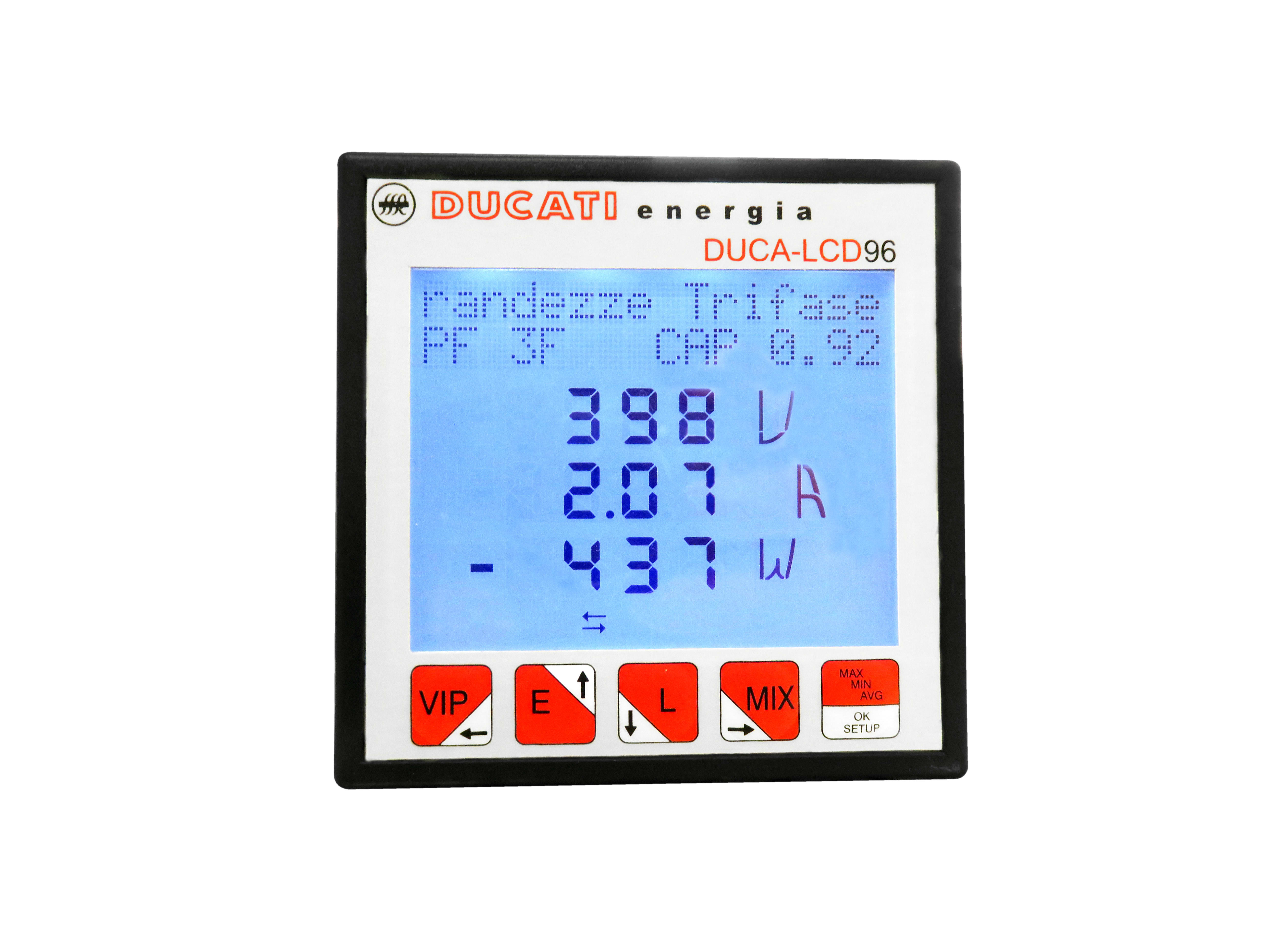 DUCATI ENERGIA - DUCA LCD96 ETHERNET
