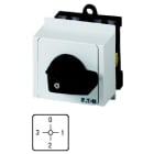 EATON INDUSTRIES - T0-2-8021/E Selettori amperometrici, T0, 20 A, montaggio a incasso, 2 Unità costruttiva/e, Contatti: 4, 90°, permanente, con posizione 0, 3-0-1-2, numero di prog.