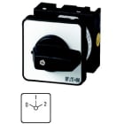 EATON INDUSTRIES - T0-4-8440/EZ Invertitore di polarità, 20 A, da incasso a fissaggio centrale, 4 unità costruttive, contatti: 8, 60°, permanente con posizione 0-1-2.