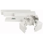 EATON INDUSTRIES - Zoccolo H100 per fissaggio a pavimento, dimensioni 100x425x600mm, colore grigio.