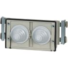 EATON INDUSTRIES - Serracavo per 2 cavi P=14-54mm KS3-CI flange e passacavi conici.