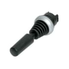 EATON INDUSTRIES - Joystick con 2 punti di commutazione per direzione di manovra, albero in plastica, 4 posizioni, ghiera frontale colore titanio, ad impulso M22-WJ4-2P INSTABIL.