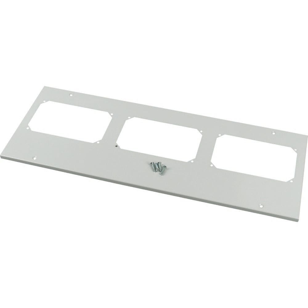EATON INDUSTRIES - Piastra di copertura flangia IP55 per LxP 850x400mm grigio XLST5F854 CHIUSURA F3A XEL 850L 400P.