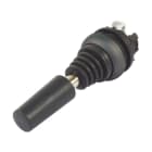 EATON INDUSTRIES - Joystick con punto di commutazione per direzione di manovra, albero in metallo, 2 posizioni, ghiera frontale nero, stab orizzontale.