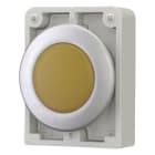 EATON INDUSTRIES - Indicatore luminoso RMQ-Titan a filo giallo con ghiera frontale in metallo M30C-FL-Y SPIA 30MM GIALLA.