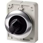 EATON INDUSTRIES - Potenziometro a filo pannello M30 30,5 mm senza scala dicitura R 2,2 k? P 0,5 W ghiera frontale in metallo M30C-FR2K2-BLANK POTENZ. 30MM 2K2