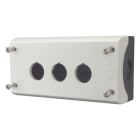 EATON INDUSTRIES - Custodia per montaggio sporgente, 3 fori, nero/grigio, M22-I3.