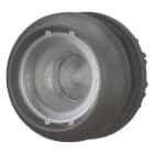 EATON INDUSTRIES - Pulsante luminoso RMQ-Titan annegato ad impulso senza capsula anello frontale colore nero M22S-DL-X piatto senza caps.