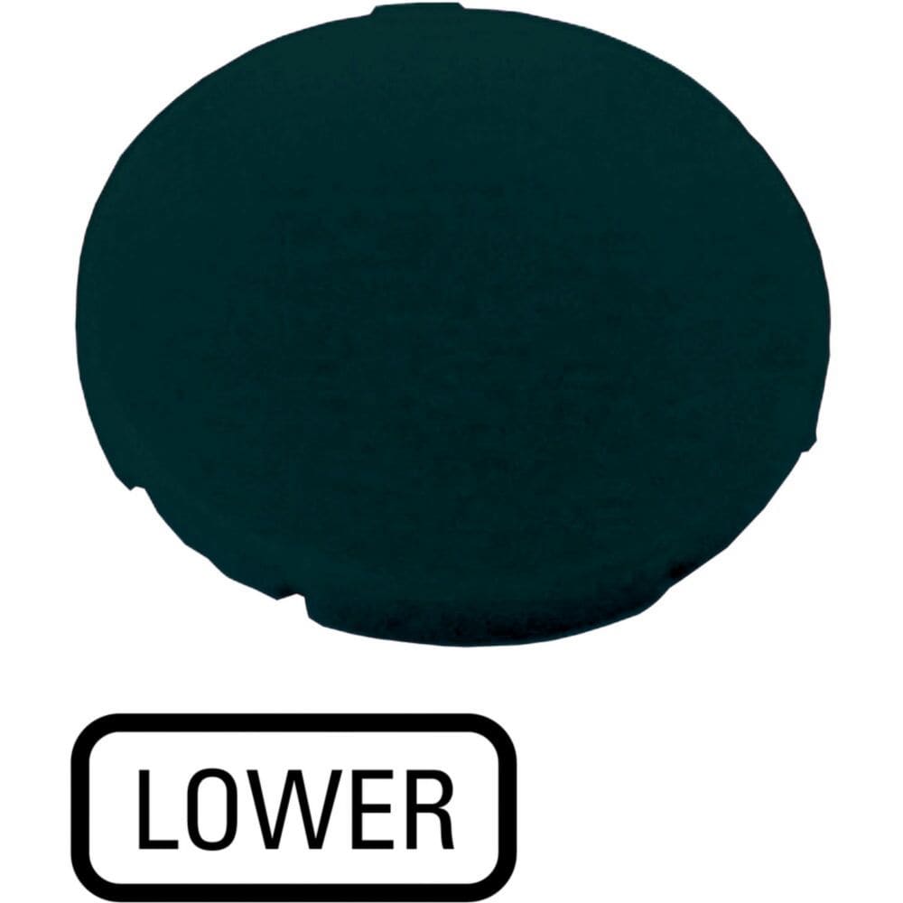 EATON INDUSTRIES - capsula nero piatto m22 xd s gb18 cal puls opac piatt nero