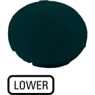 EATON INDUSTRIES - capsula nero piatto m22 xd s gb18 cal puls opac piatt nero