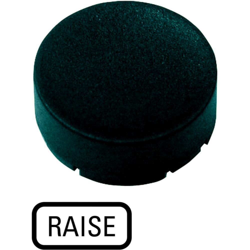 EATON INDUSTRIES - Capsula nero in rilievo RAISE M22-XDH-S-GB17 CAL PULS OPAC SPOR NERO T.