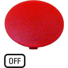 EATON INDUSTRIES - Capsula fungo rosso OFF M22 XDP R GB5 CAL PULS TEST.