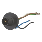 EATON INDUSTRIES - M12B5 CONN.M12 IP65 110V/4A B-CODED
