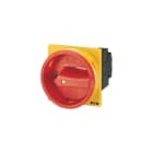 EATON INDUSTRIES - T0 Interruttore speciale, 20 A, montaggio a incasso, 1 Unità costruttiva/e, Funzione di arresto d'emergenza, maniglia rotativa rossa e anello.