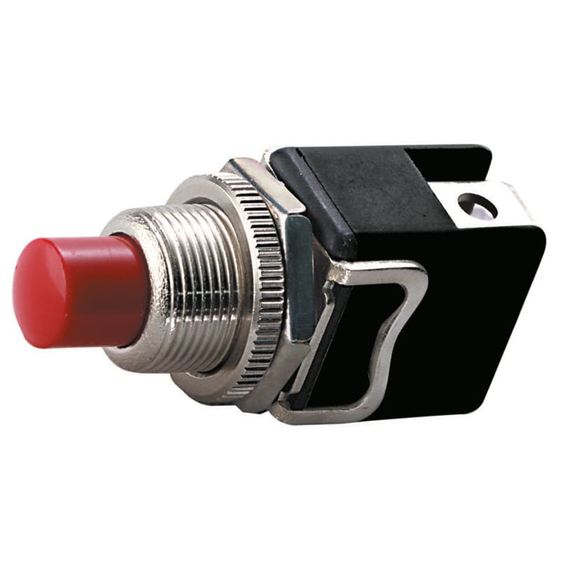 ELCART DISTRIBUTION - PULSANTE NORM. APERTO NERO