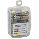 ELCART DISTRIBUTION - 25 SPINE F ANELLI ROSSI 5 MM