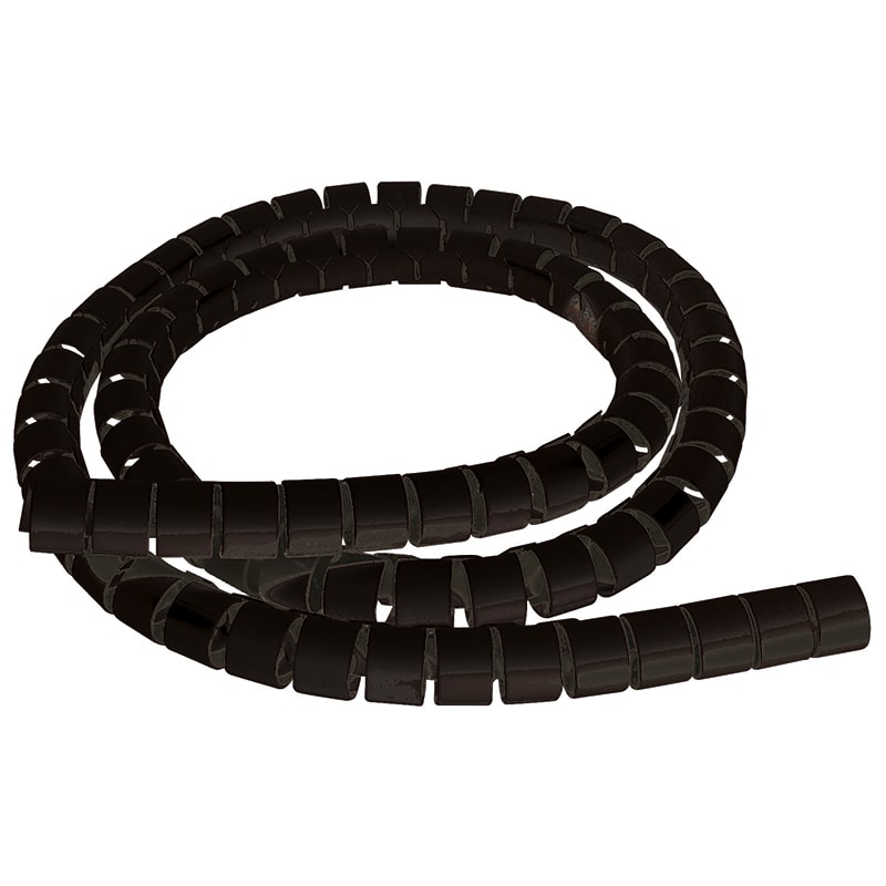 ELCART DISTRIBUTION - SPIRALE COPRICAVO DIAM.18MM NERO