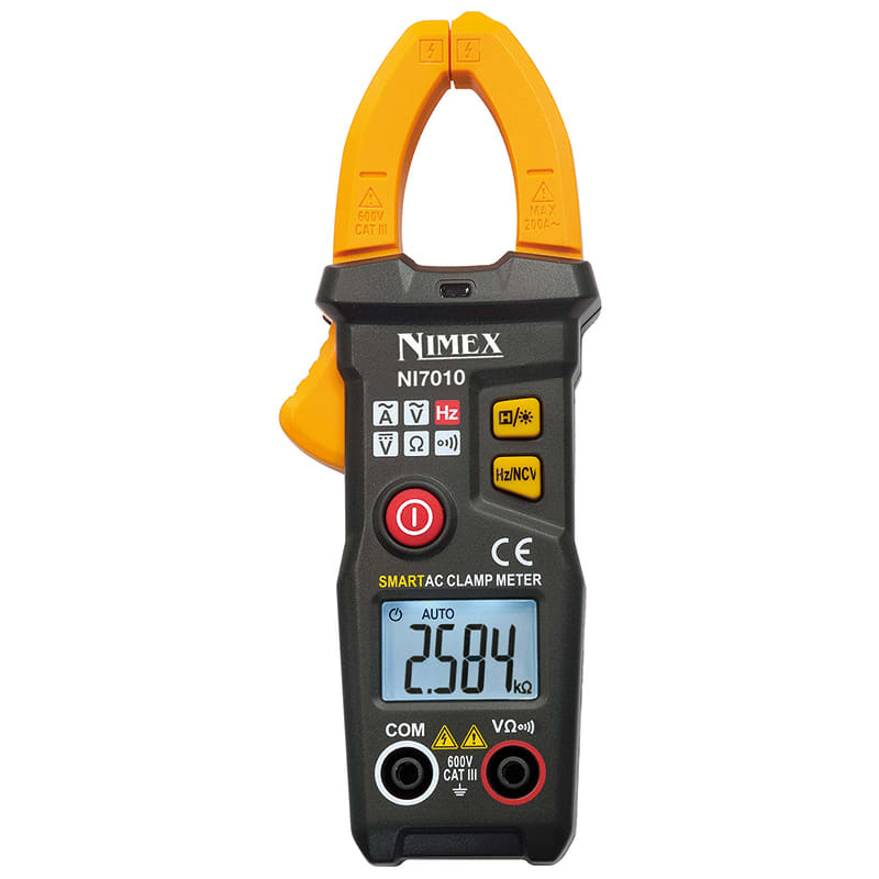 ELCART DISTRIBUTION - PINZA AMPEROMETRICA DIGIT.NI7010