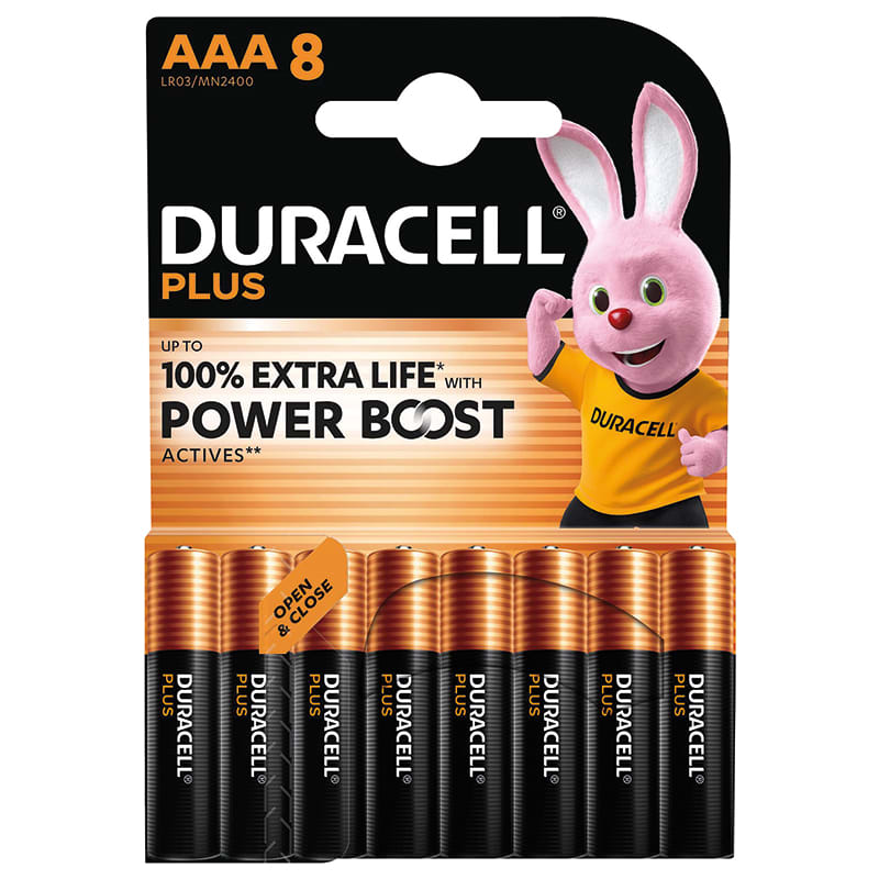 DURACELL - 8 PZ PILE AAA PW BOOST DURACELL